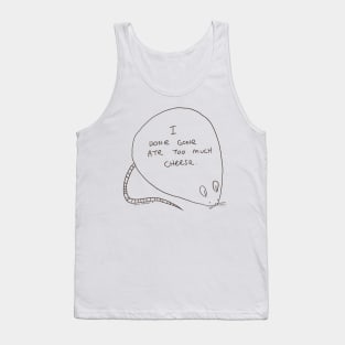Bloated Cheese Mouse Tank Top